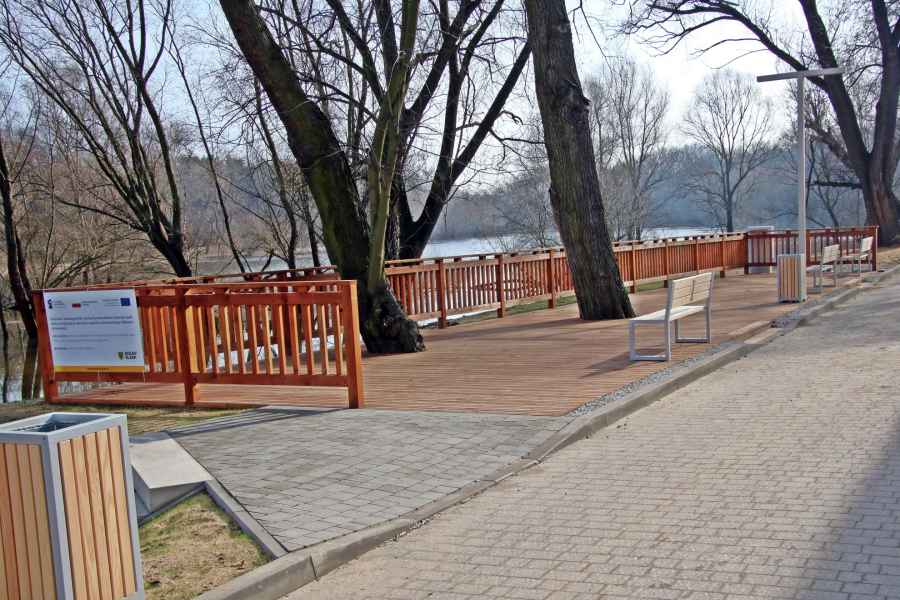 Taras widokowy nad Odrą